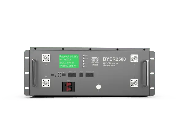 Baterie stocare energie BENY BYER-2500 2,66 kWh LFP 51,2 V rack