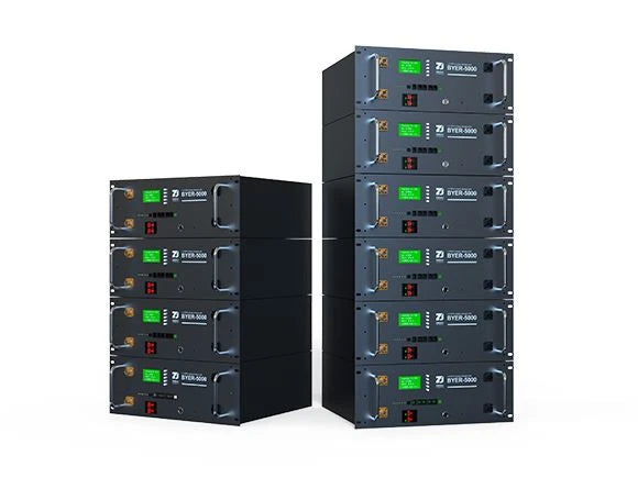 Baterie stocare energie BENY BYER-5000 5,22 kWh LFP 51,2 V rack