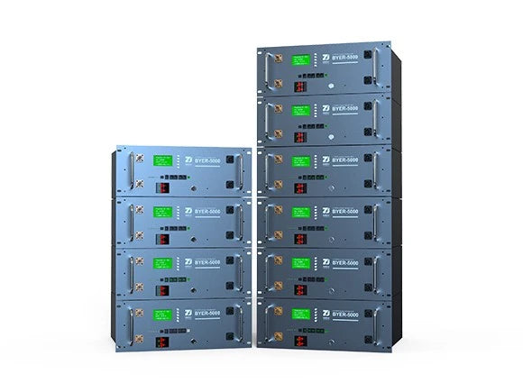Baterie stocare energie BENY BYER-5000 5,22 kWh LFP 51,2 V rack