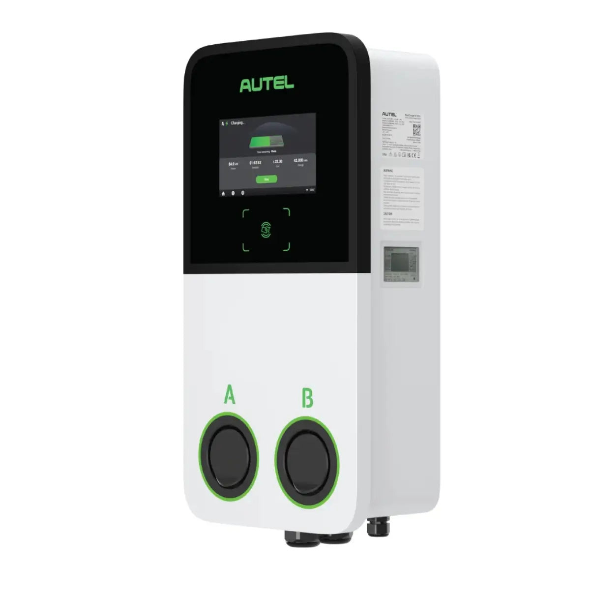 Stație de încărcare comercială Autel MaxiCharger AC Ultra 2×22 kW