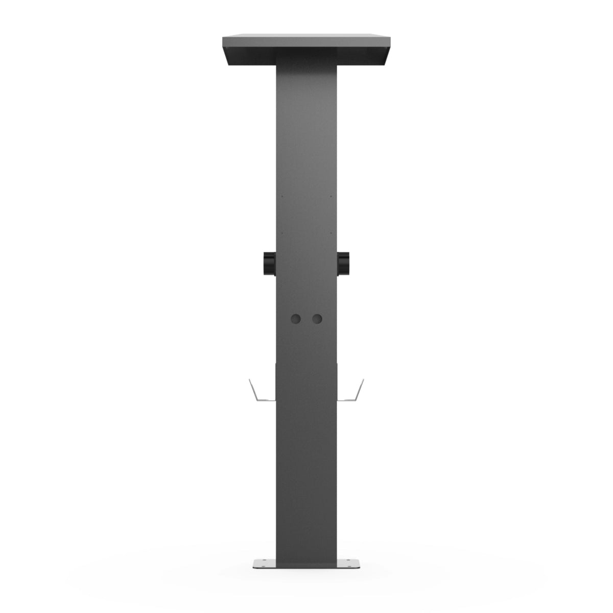 Stâlp de montaj dublu BENY BP-05-06-08 pentru 2 stații EV, 1,7 m
