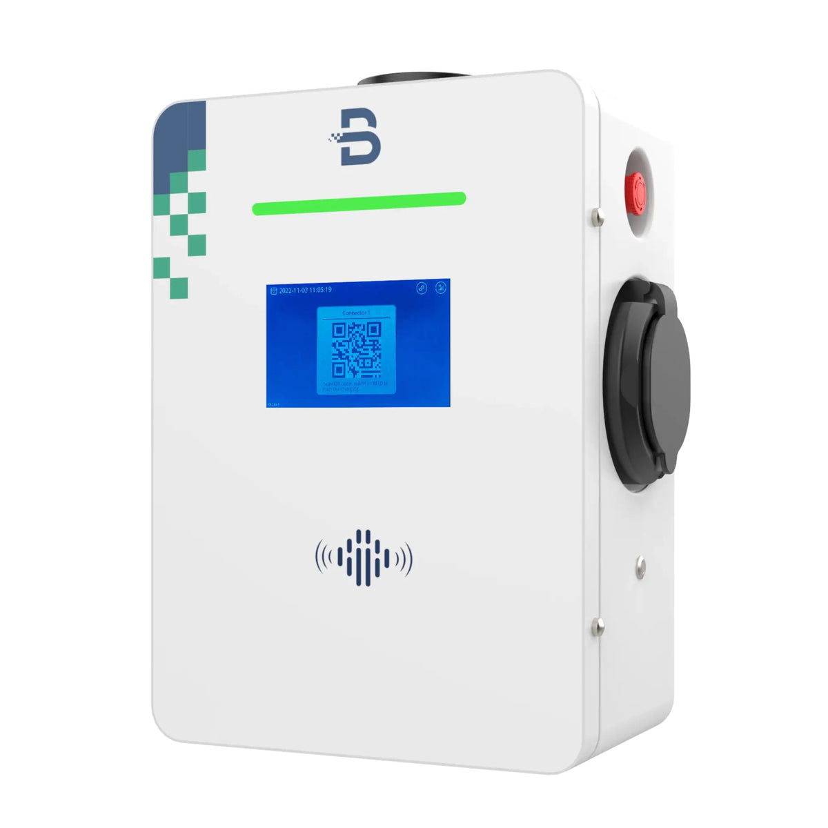 Statie de incarcare AC comerciala BENY BCPCM-seria-BN-P – 7.4-11-22kW, 1 puncte Type 2