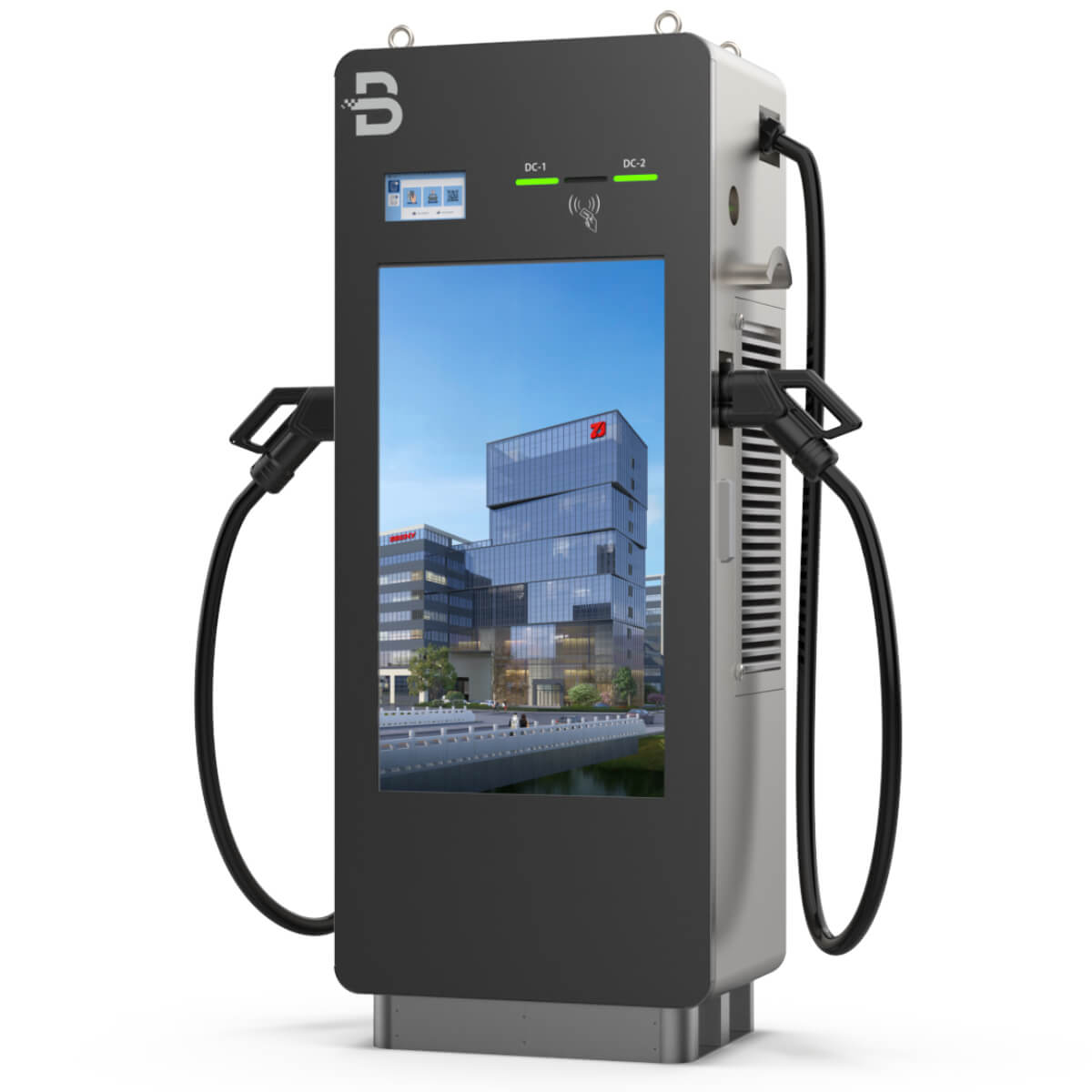 Stație de încărcare rapidă DC BENY BGDC 60–160 kW cu ecran 43 inch