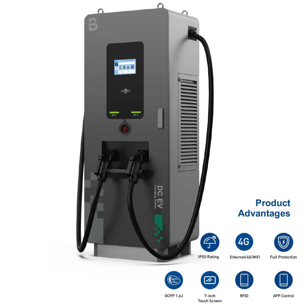 Stație de încărcare rapidă DC BENY BMDC 60–160 kW