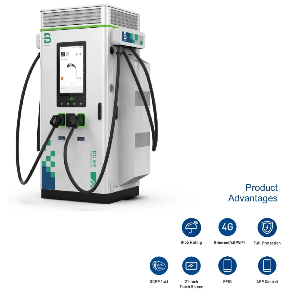 Stație de încărcare rapidă DC BENY BDCC – 120–480 kW, 2 × CCS2